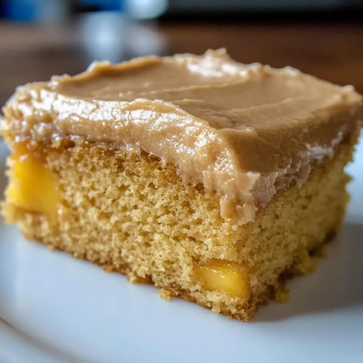 Brown Sugar Peach Cake