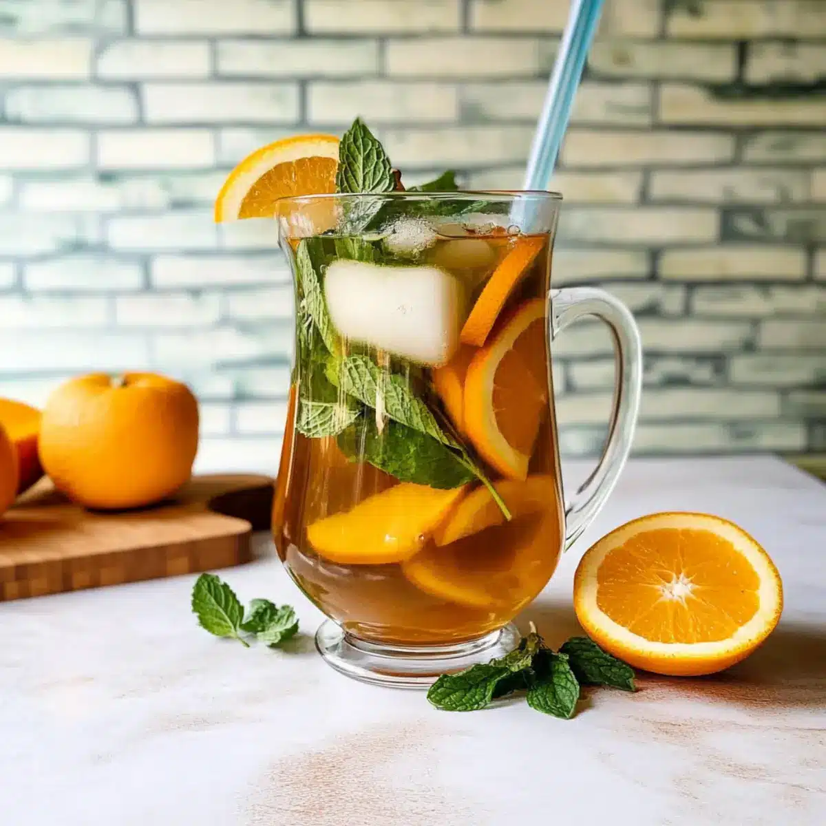 Honey Orange Mint Green Tea
