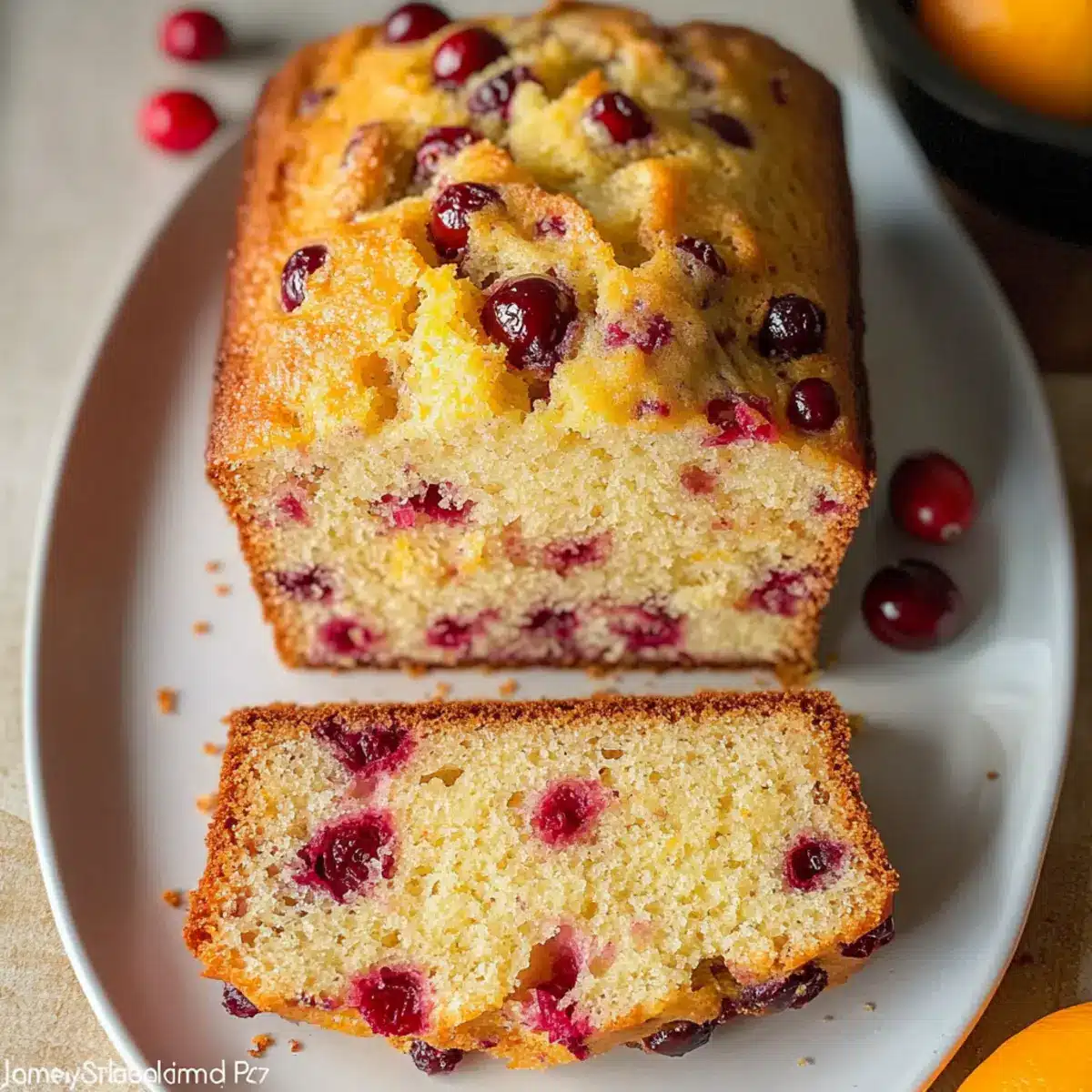 Zesty Orange Cranberry Bread for the Perfect Holiday Brunch
