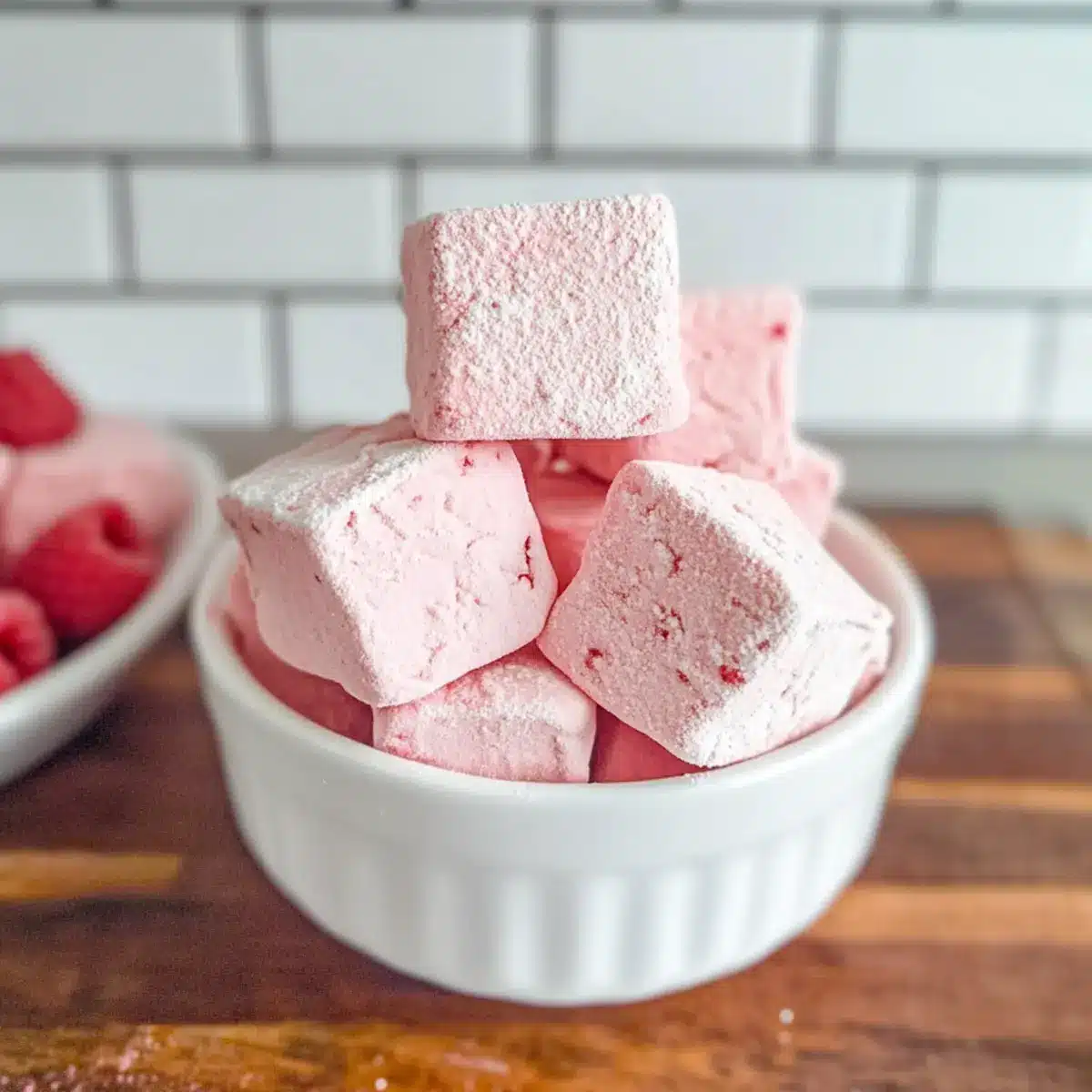 Raspberry Marshmallows
