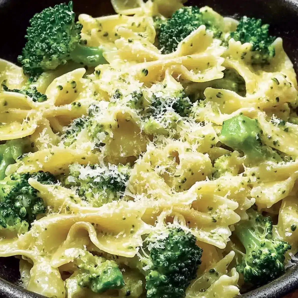 Mafaldine Pasta Limone With Broccoli
