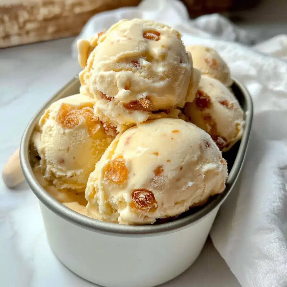 Honeycomb Ice Cream