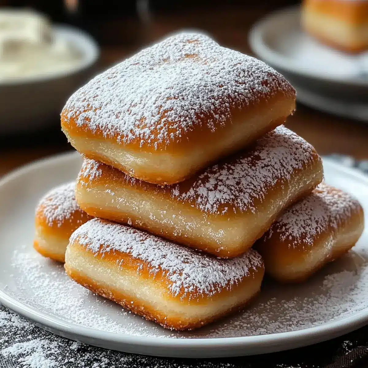 Vanilla French Beignets