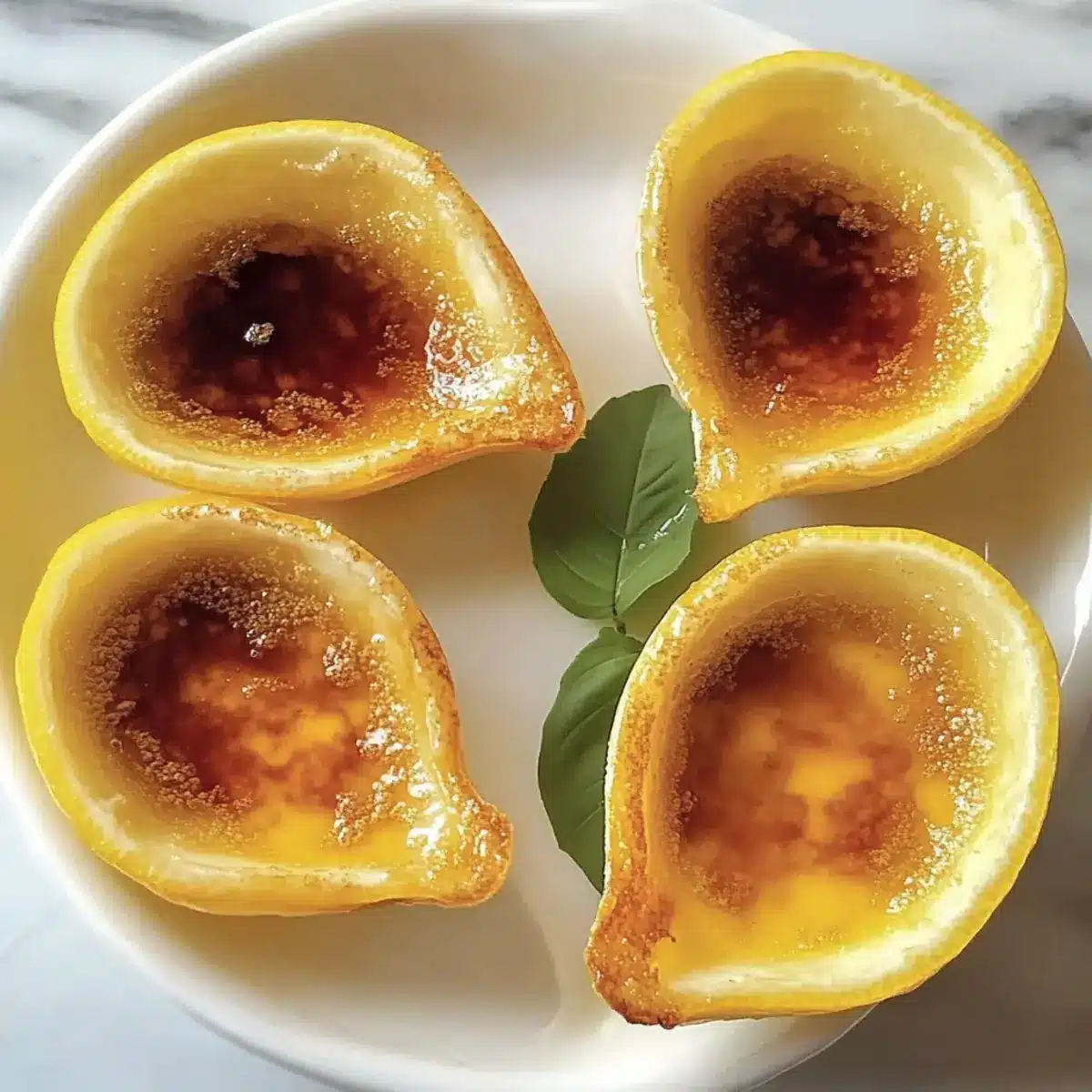 Lemon Posset Brûlée