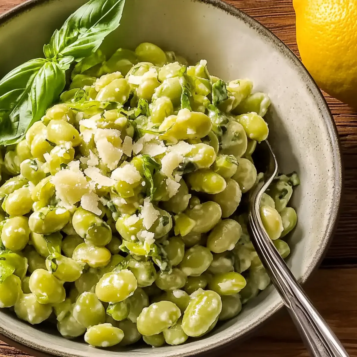 Lemony Lima Bean Summer Salad