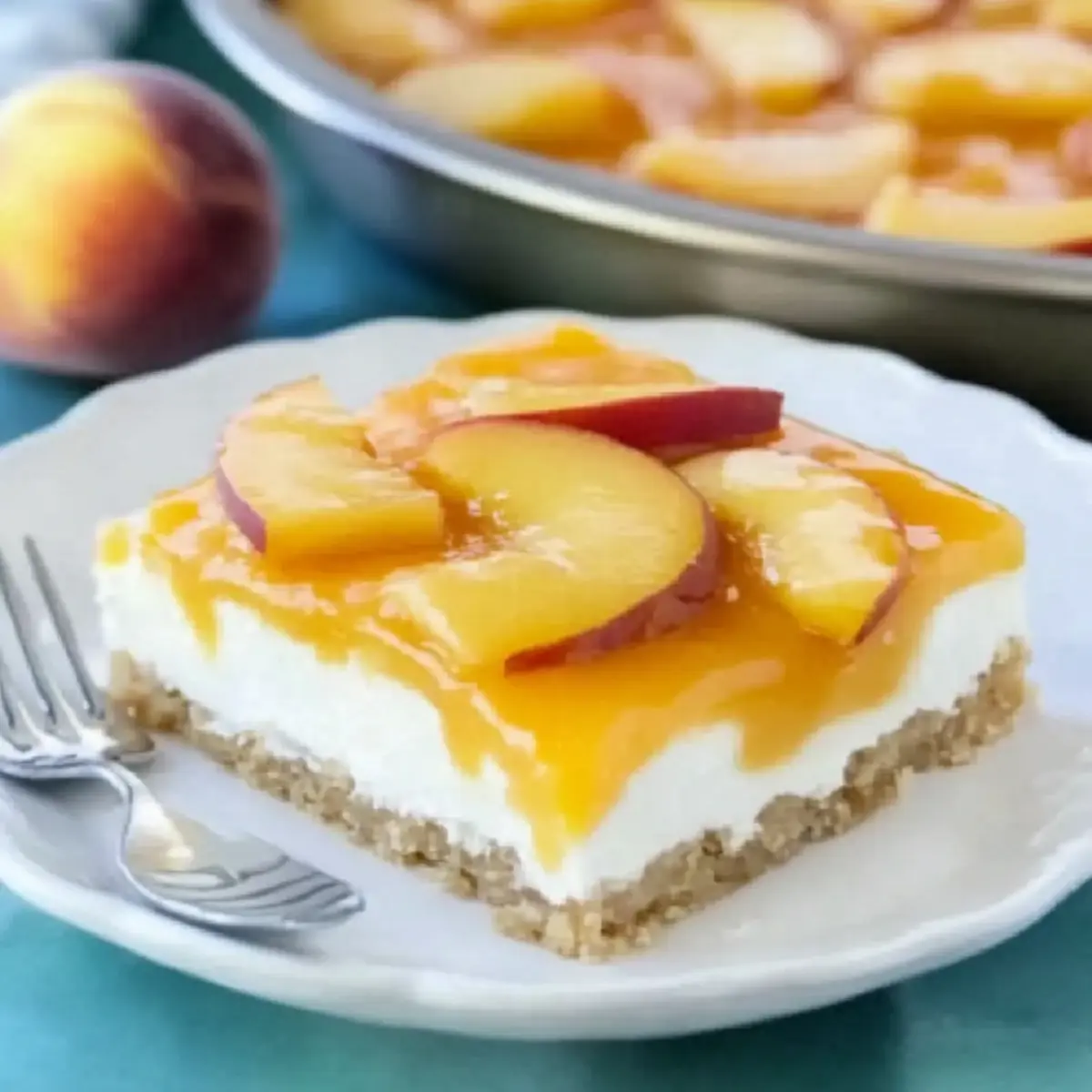 Peaches and Cream Dessert