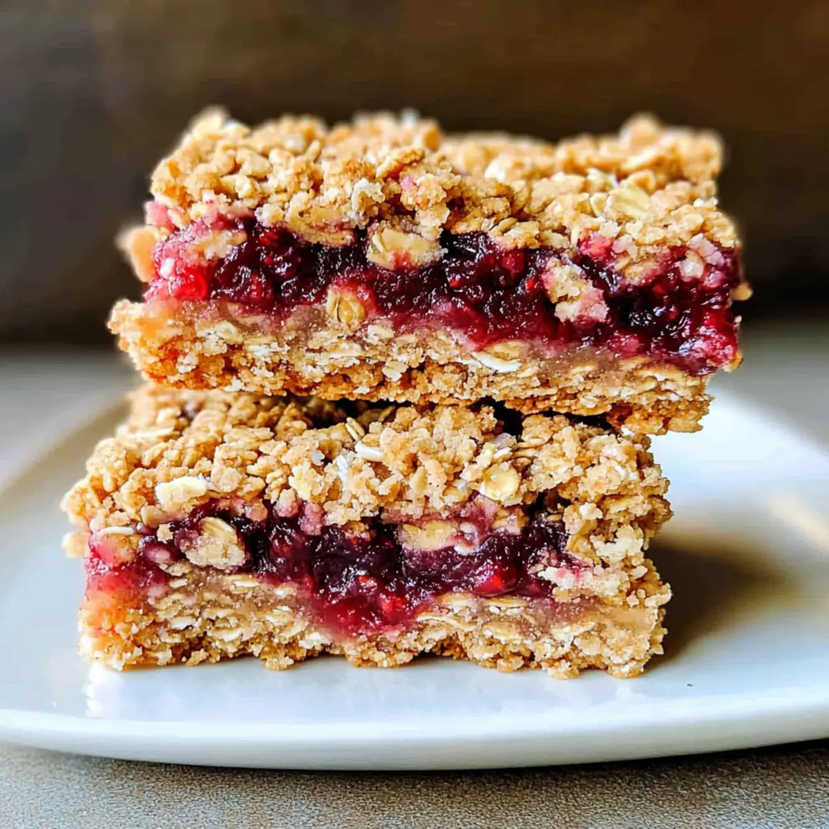 Berry Oat Bars