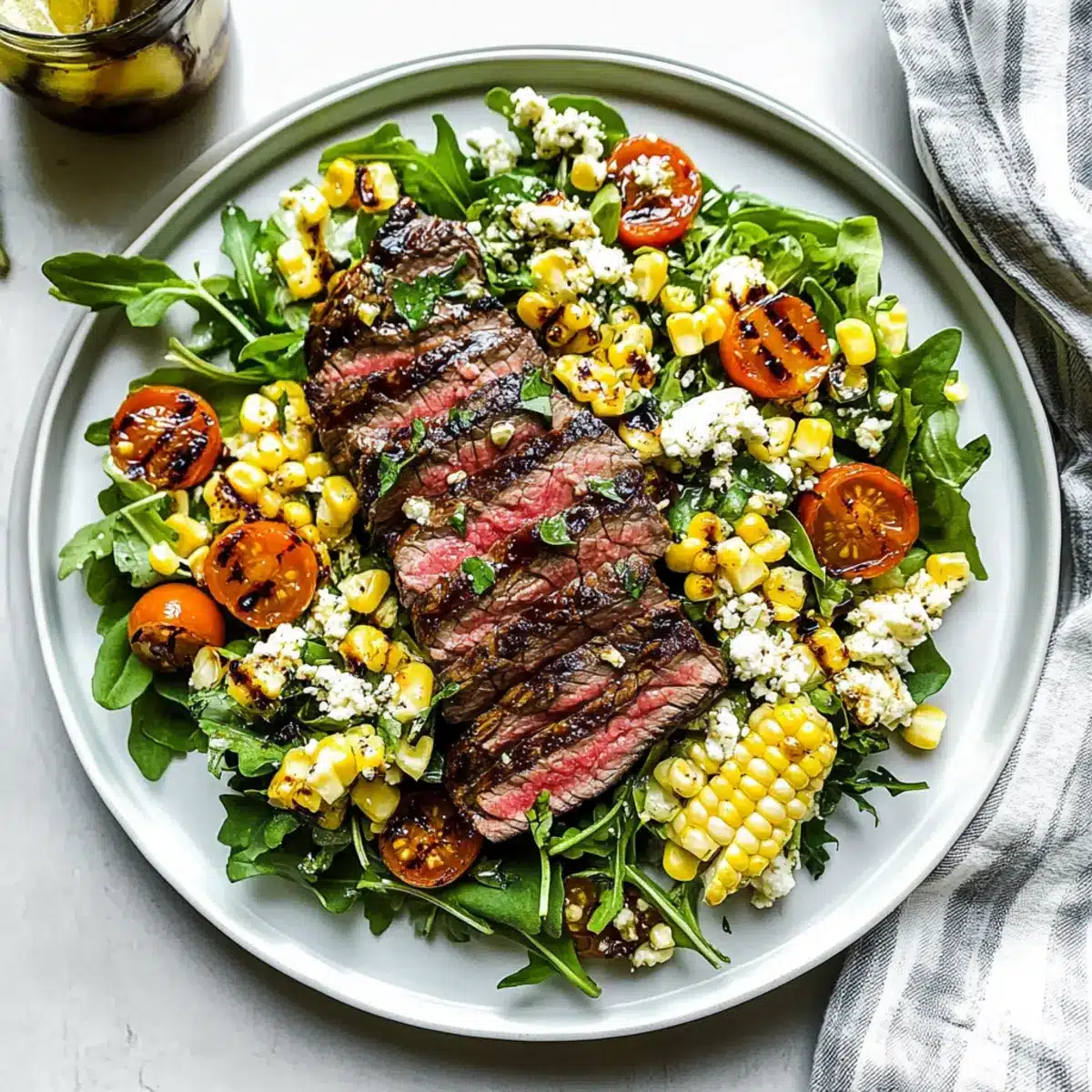 Gorgonzola Steak Salad
