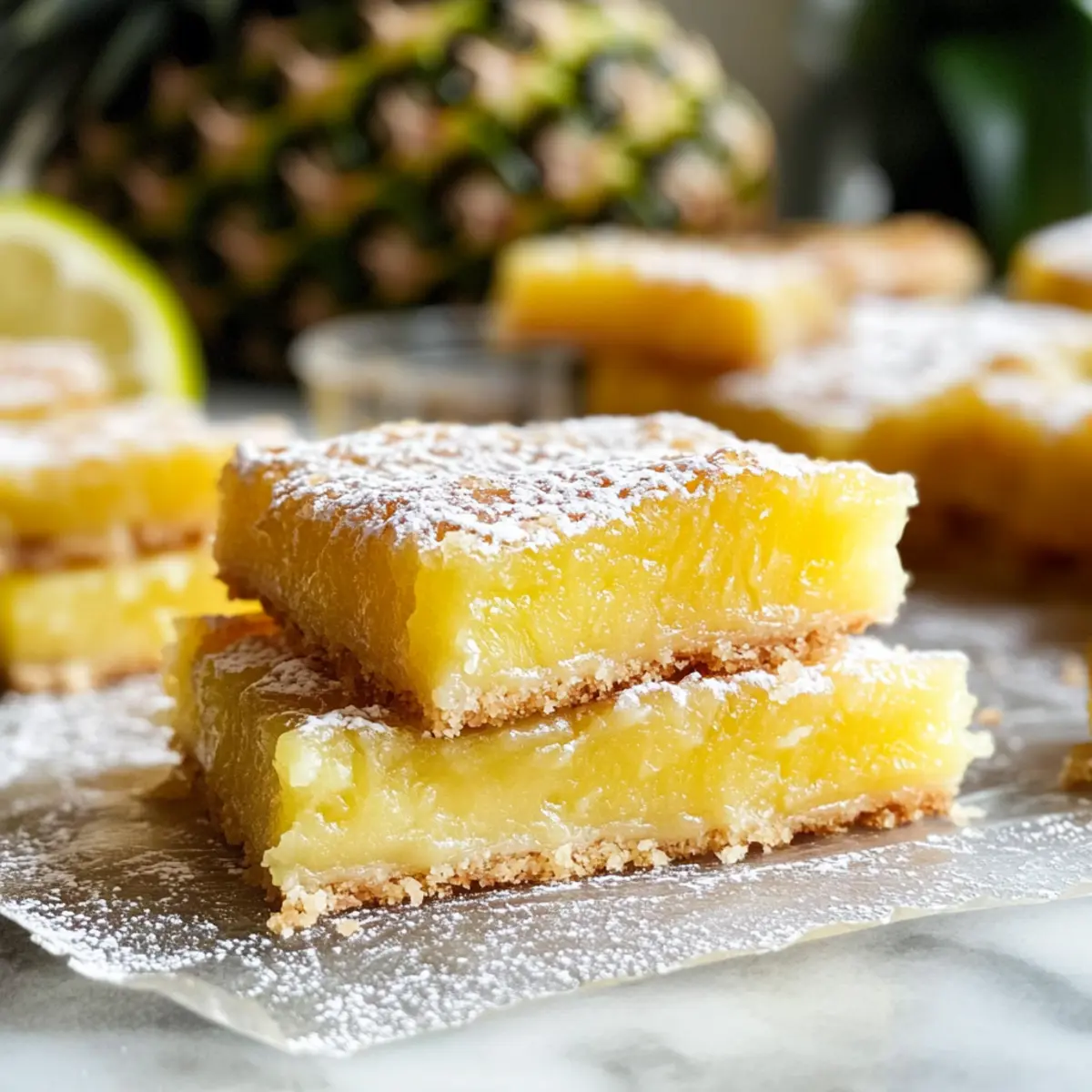Pineapple Bars
