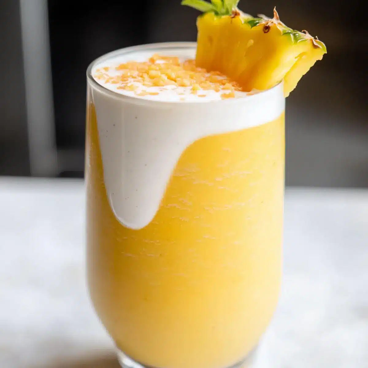 Tropical Mango Pineapple Smoothie