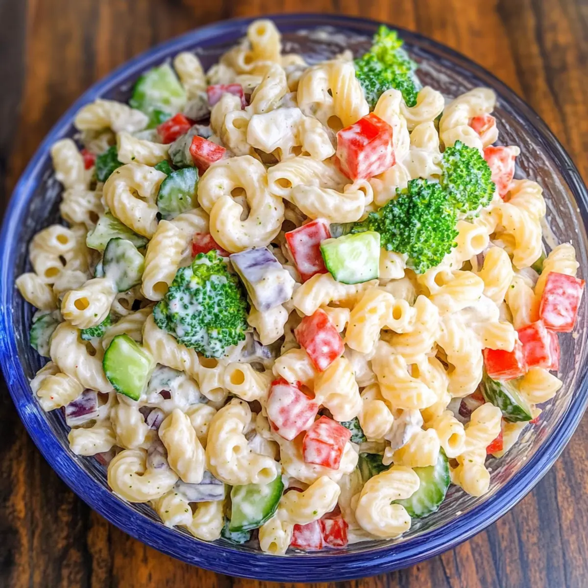 Creamy Summer Pasta Salad