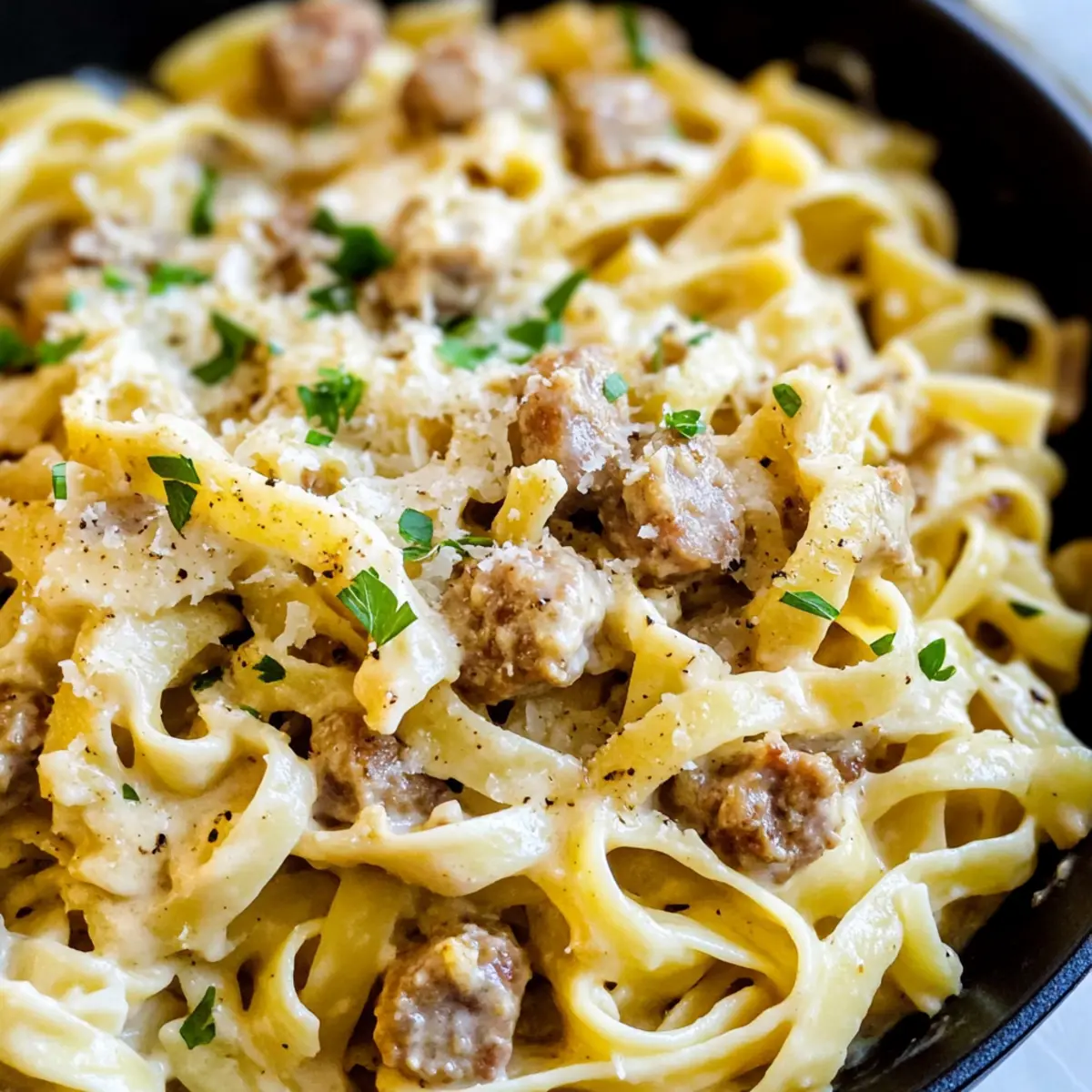 Creamy Italian Sausage Pasta