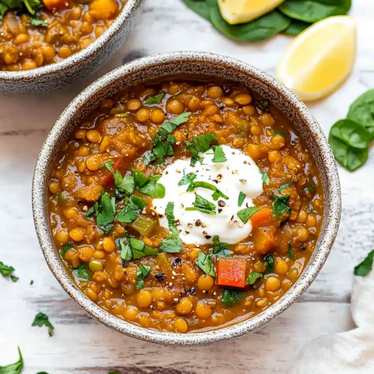 Detox Moroccan Lentil Soup