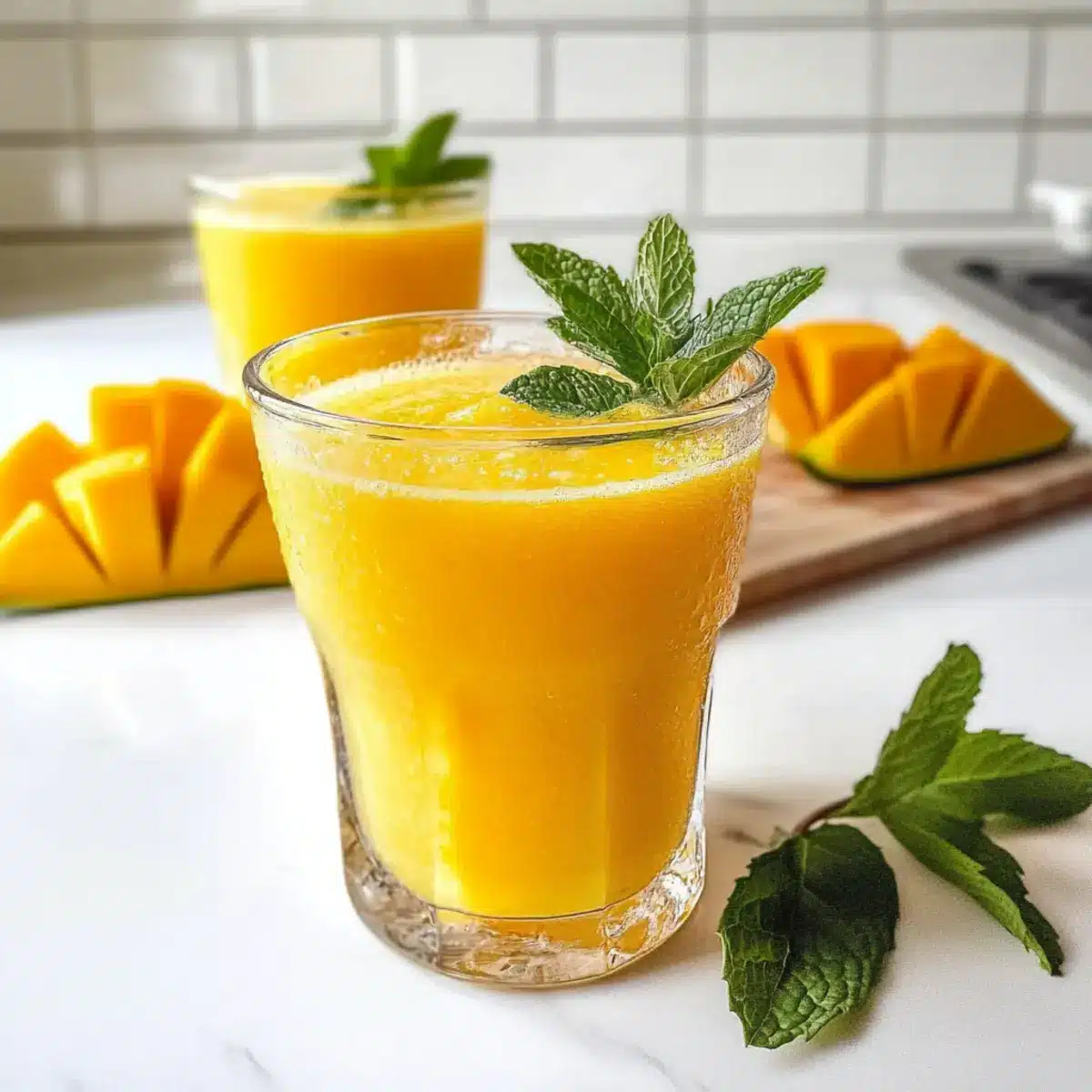 Mango Ginger Mocktail