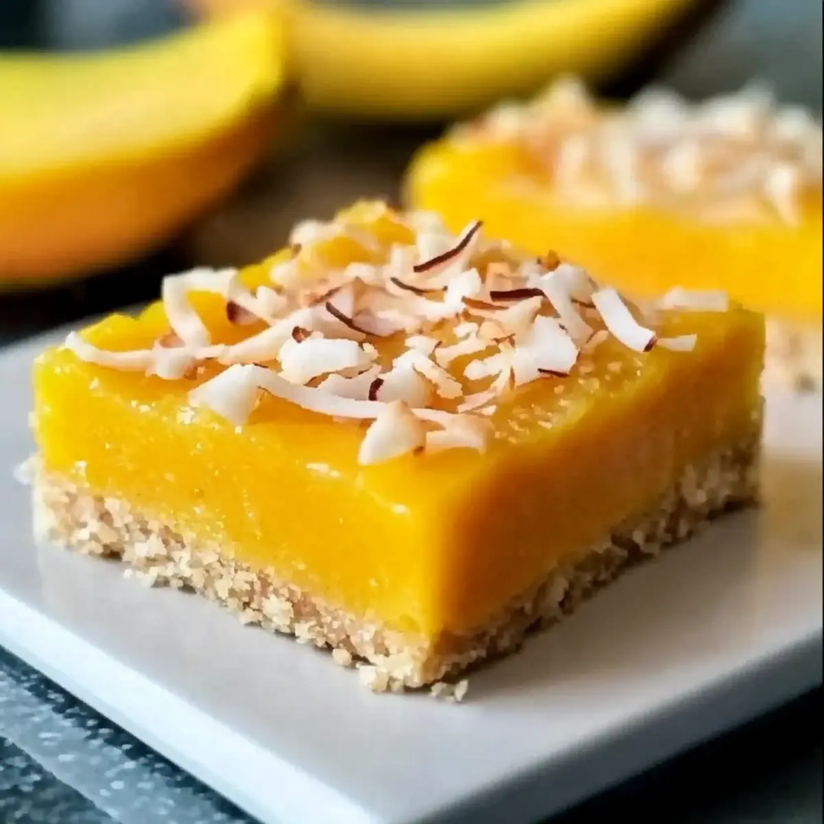 Mango Coconut Bars