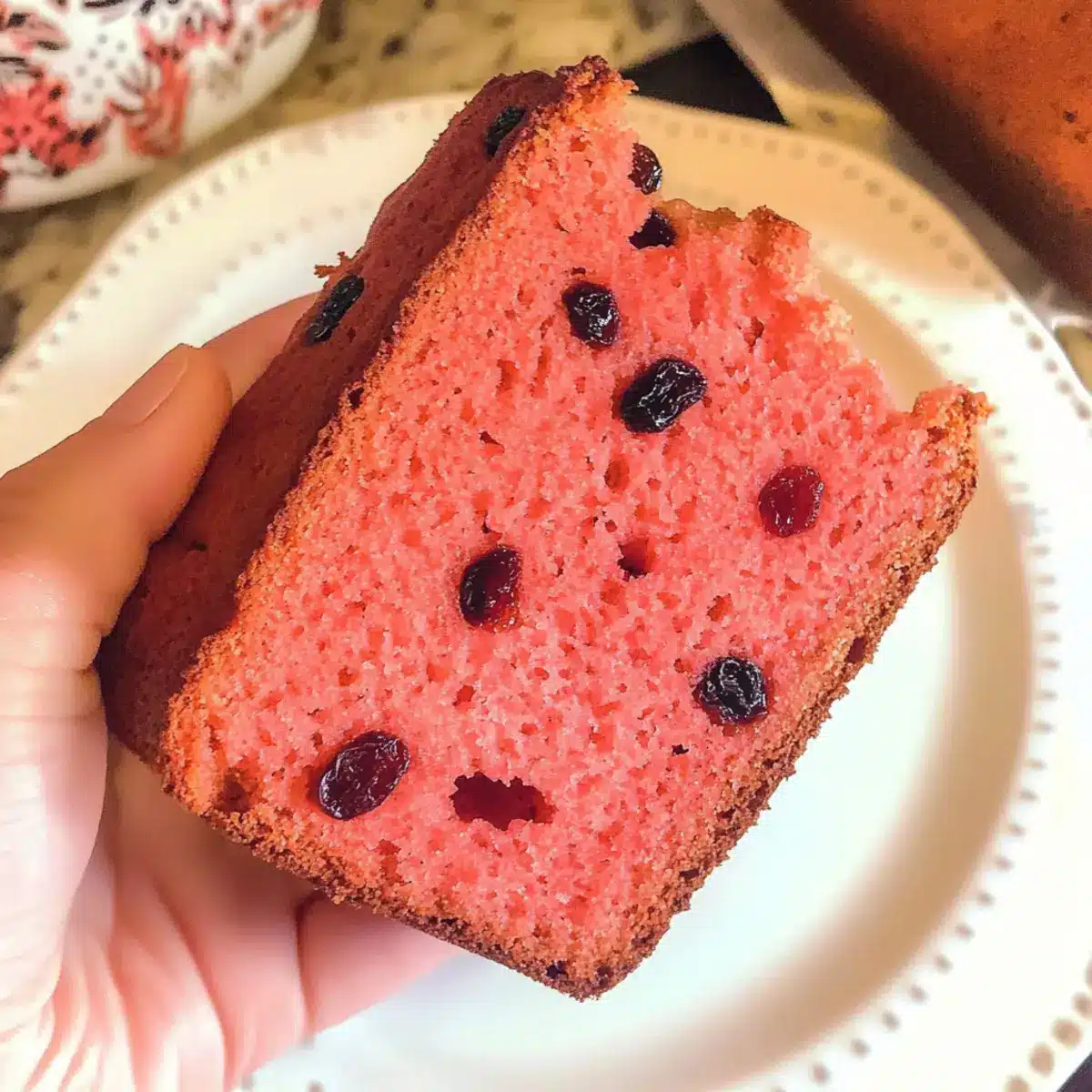 Watermelon Bread Recipe