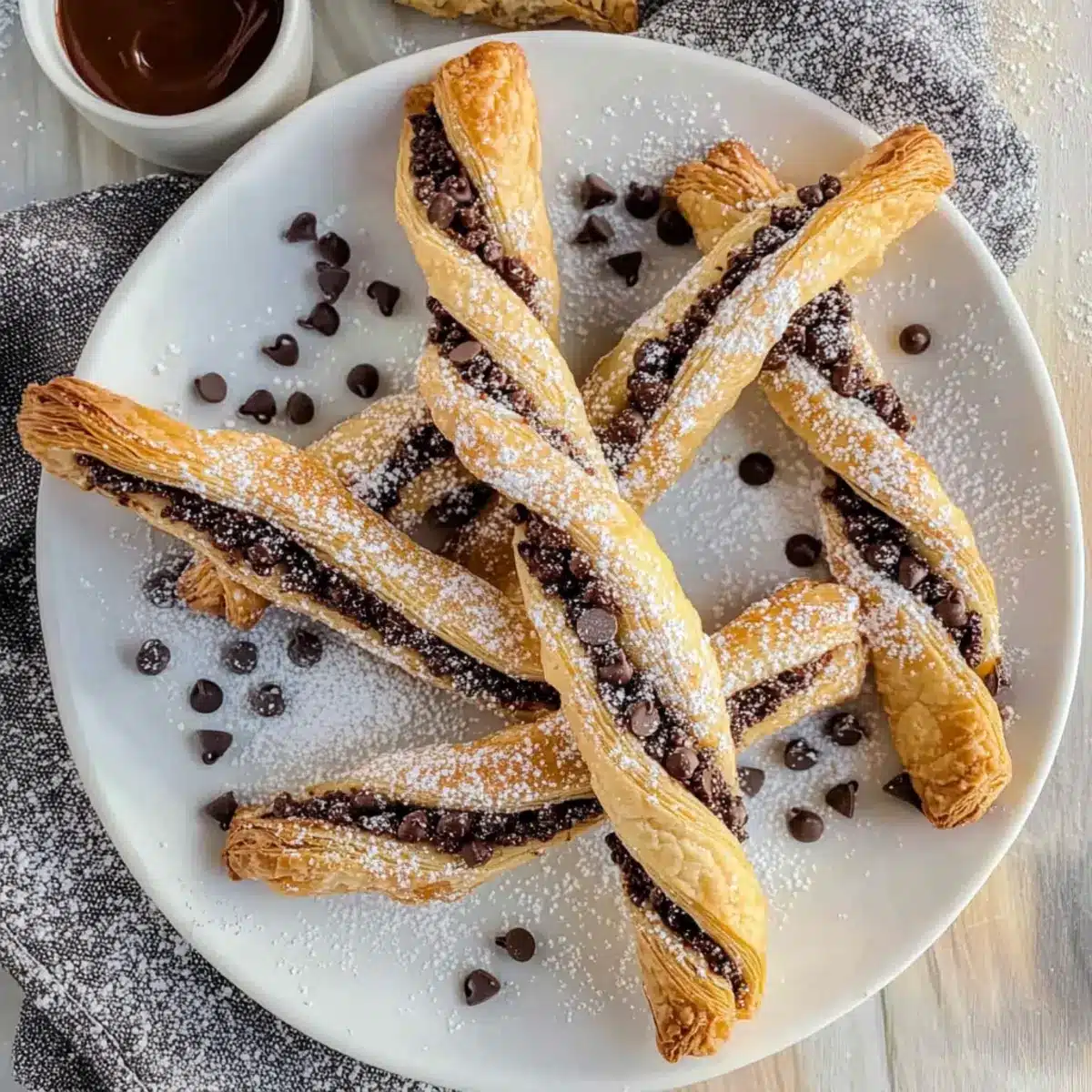 Chocolate Twist Pastries