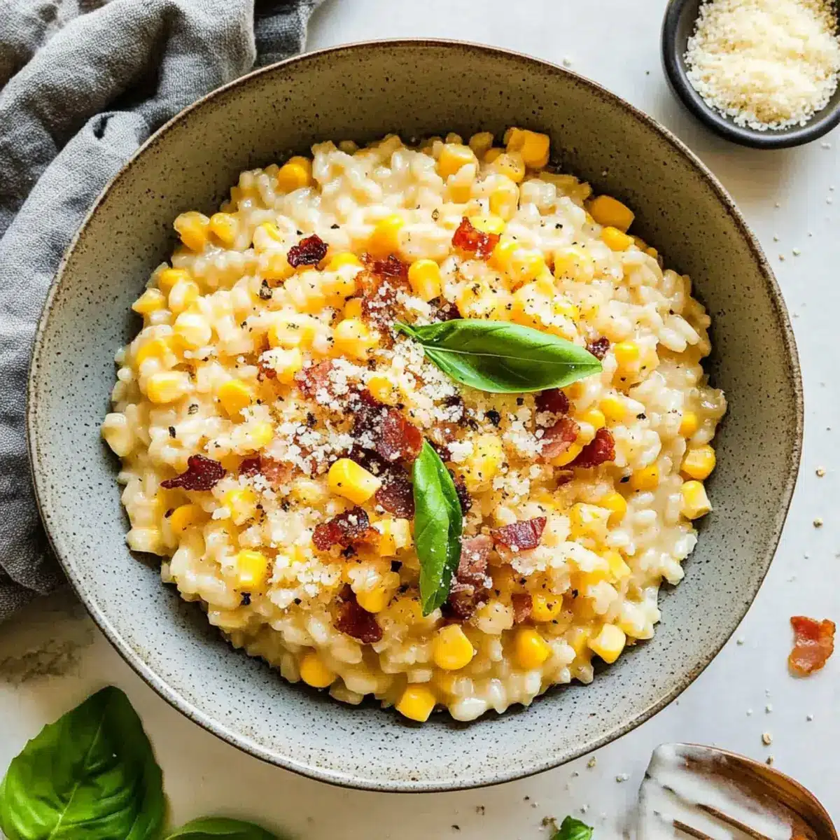Sweet Corn Risotto