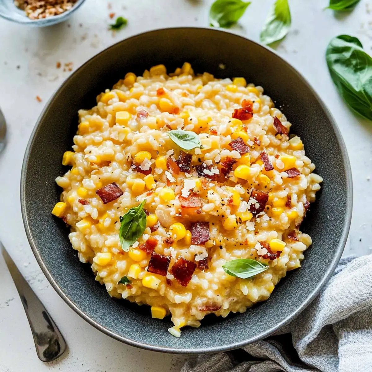 Sweet Corn Risotto