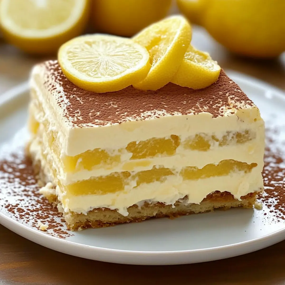 Lemon Tiramisu