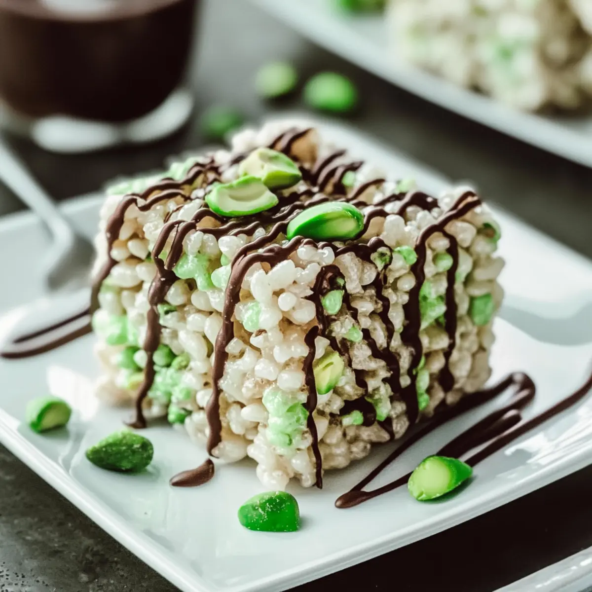Pistachio Rice Krispies
