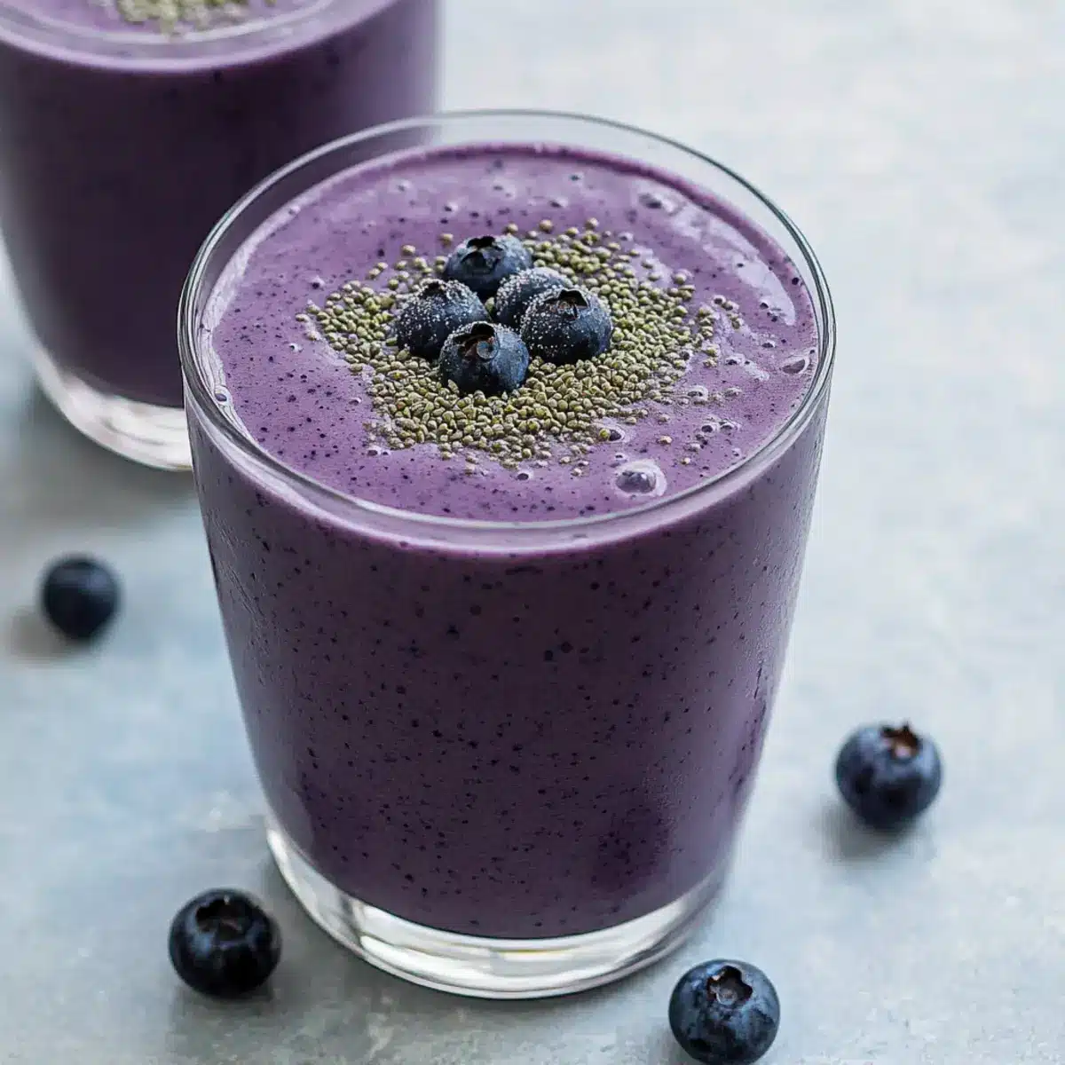 Blueberry Matcha Smoothie