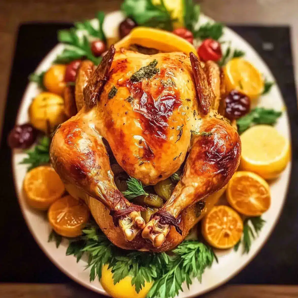 Oven Roast Chicken Recipe