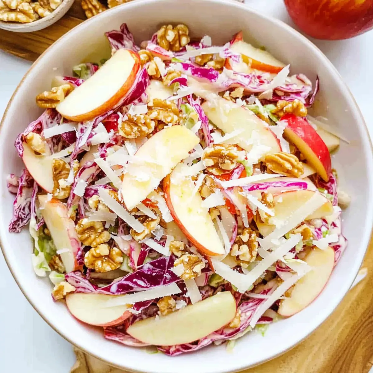 Cabbage Apple Salad