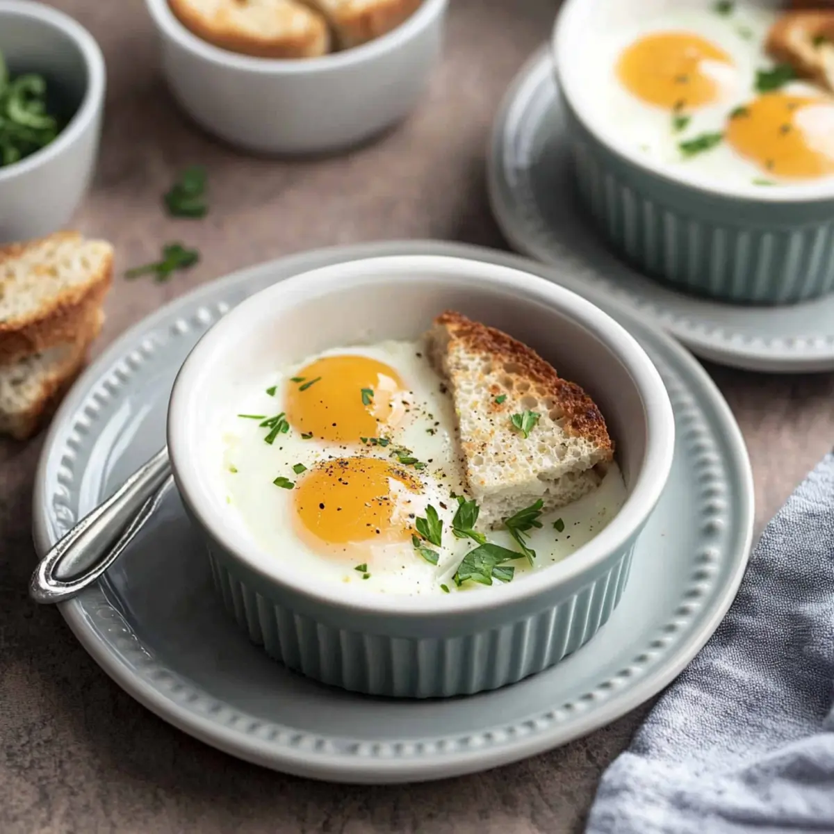 French Baked Eggs
