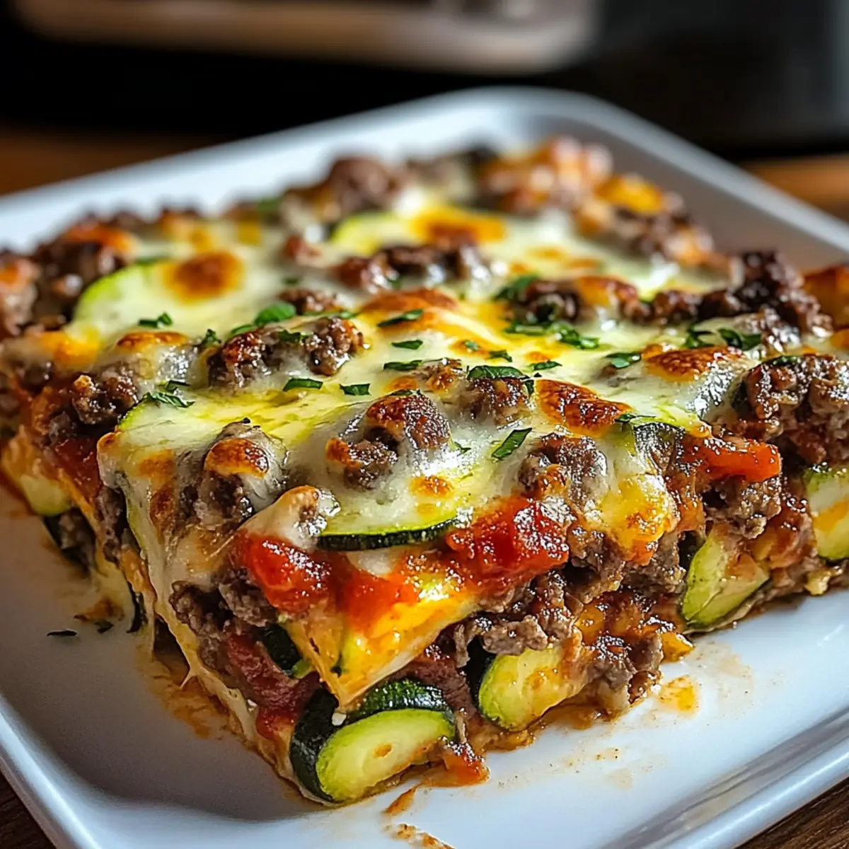 Zucchini Pizza Casserole