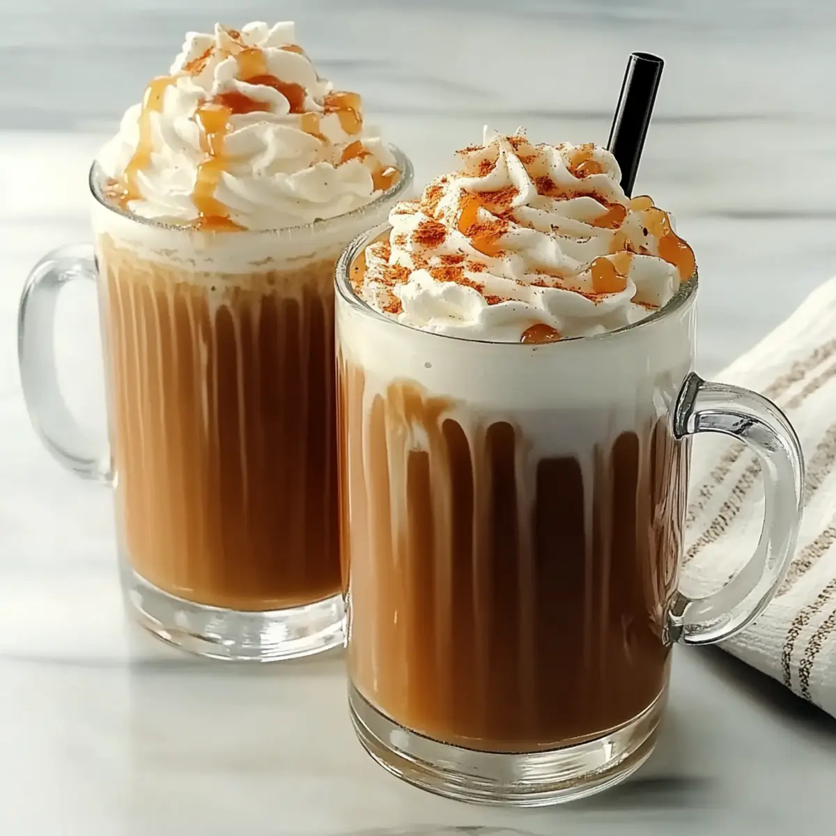 Indulgent Caramel Apple Latte