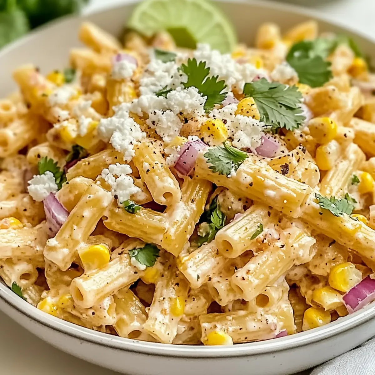 Elote Pasta Salad