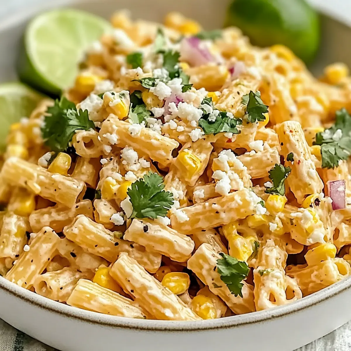 Elote Pasta Salad