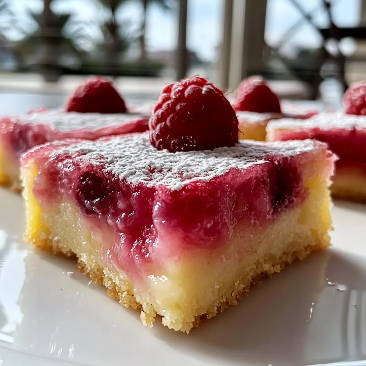 Raspberry Lemonade Bars