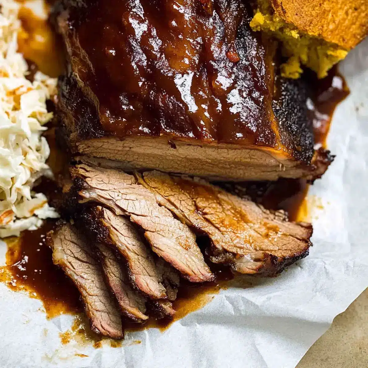 Slow Cooker Beef Brisket with BBQ Sauce