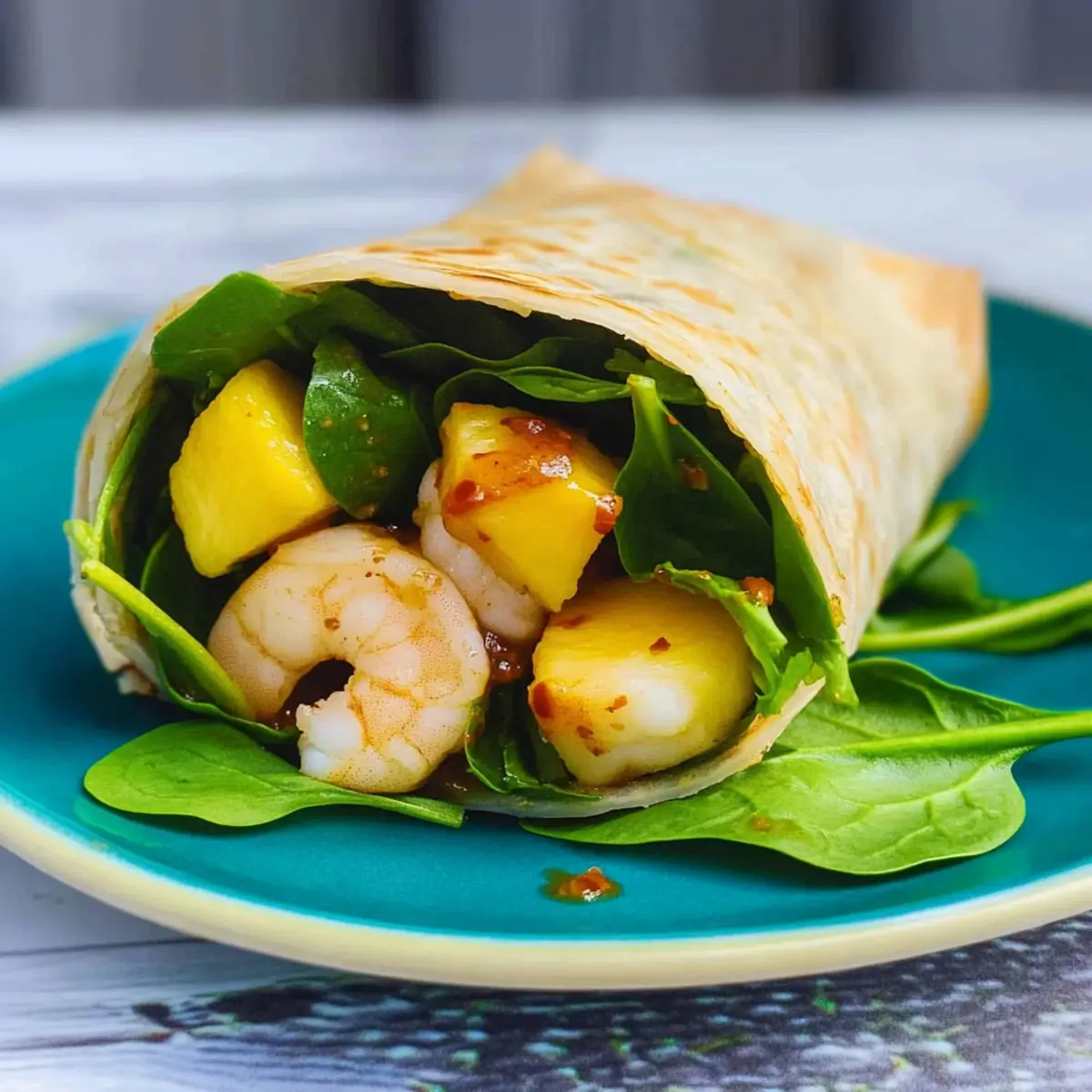 Thai Mango Wrap Recipe