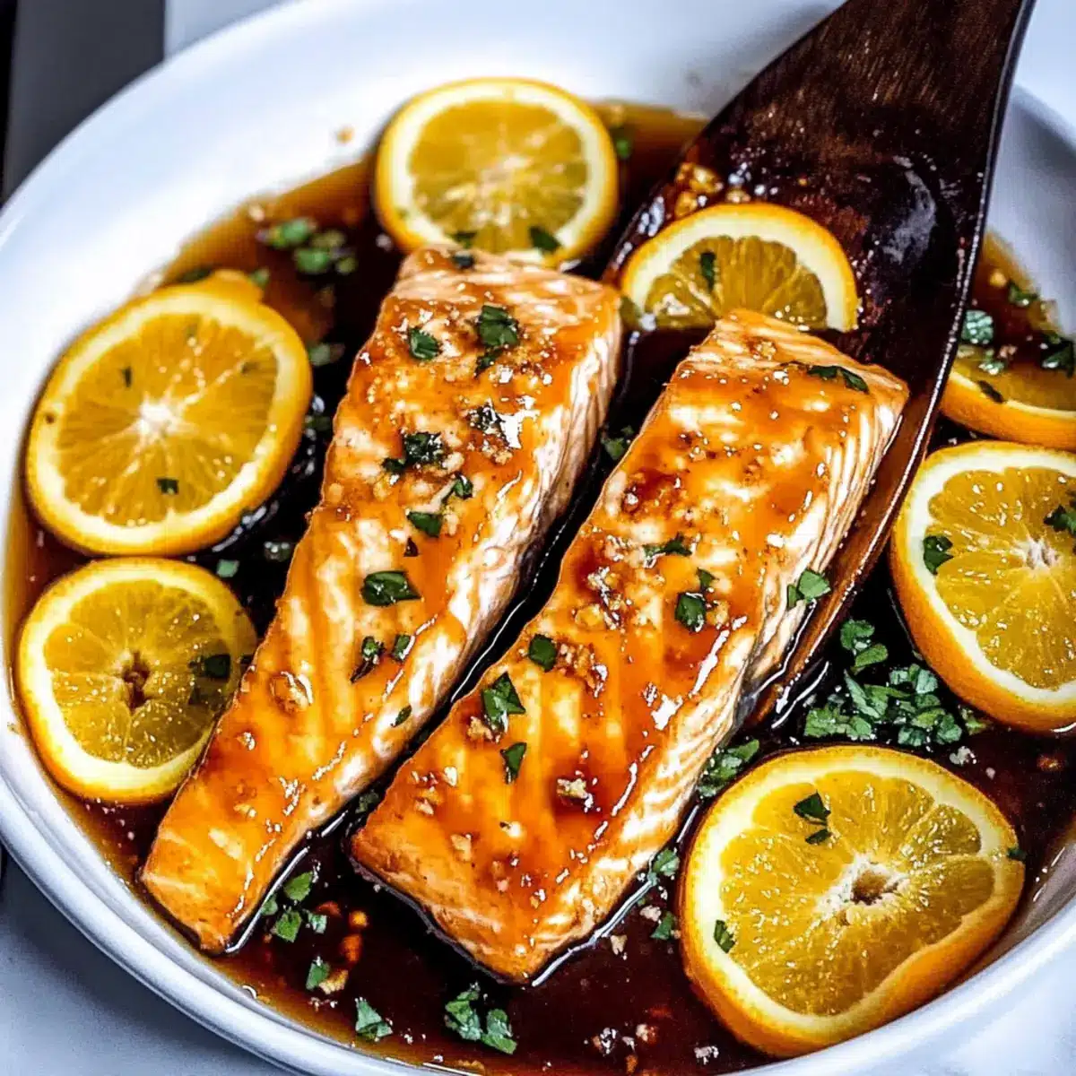 Orange Glazed Salmon
