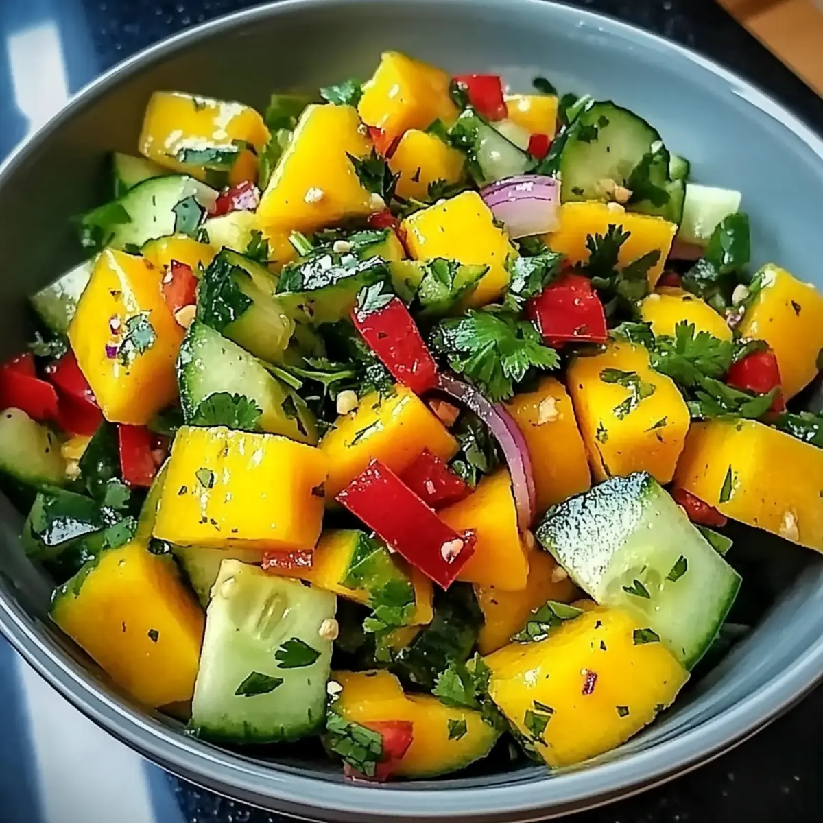 Thai Mango Cucumber Salad