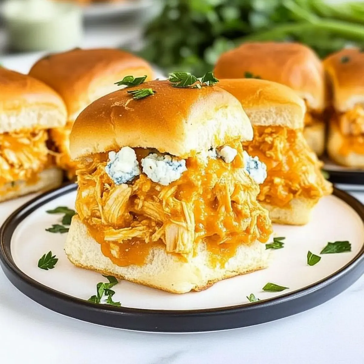 Buffalo Chicken Sliders