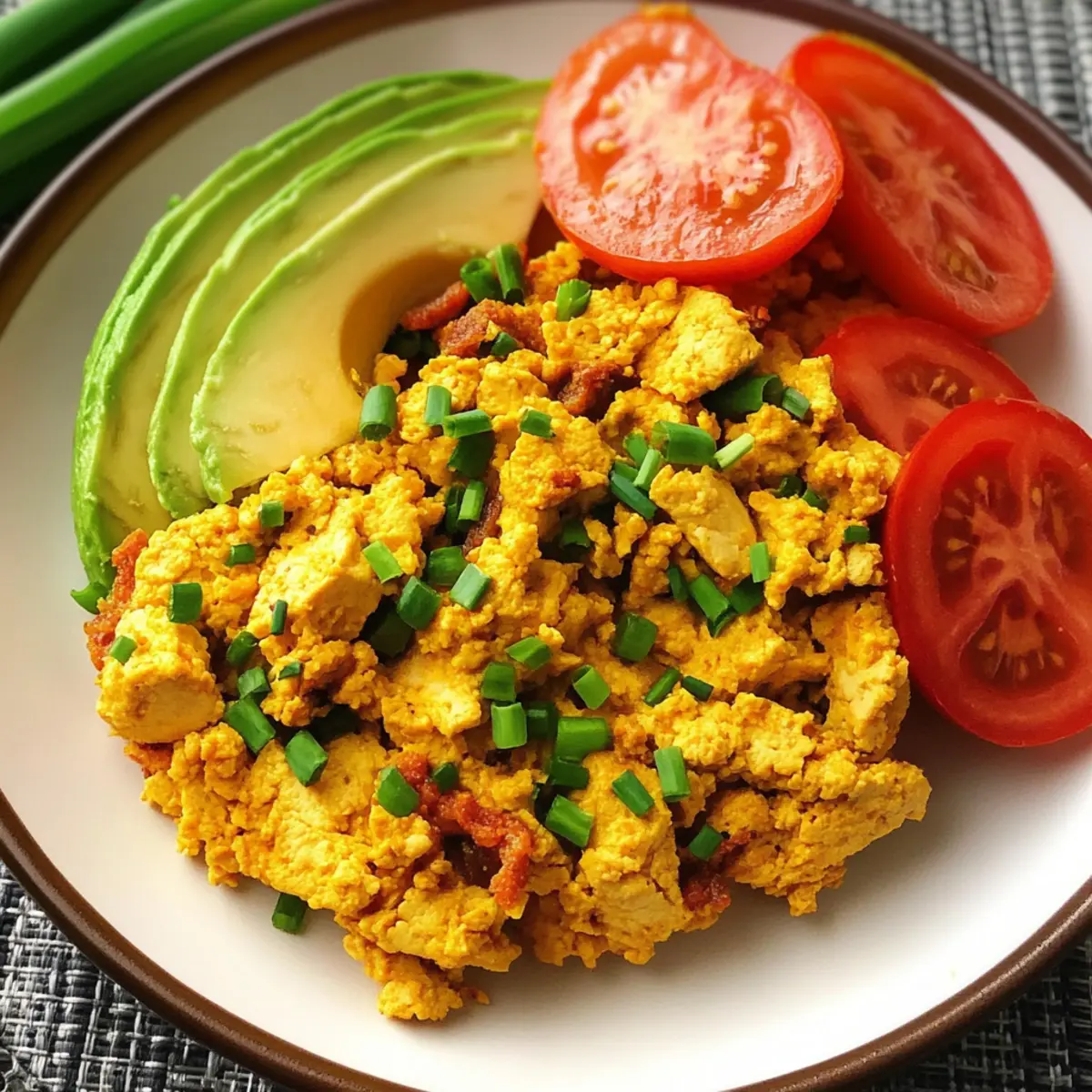 Super Eggy Vegan Tofu Scramble