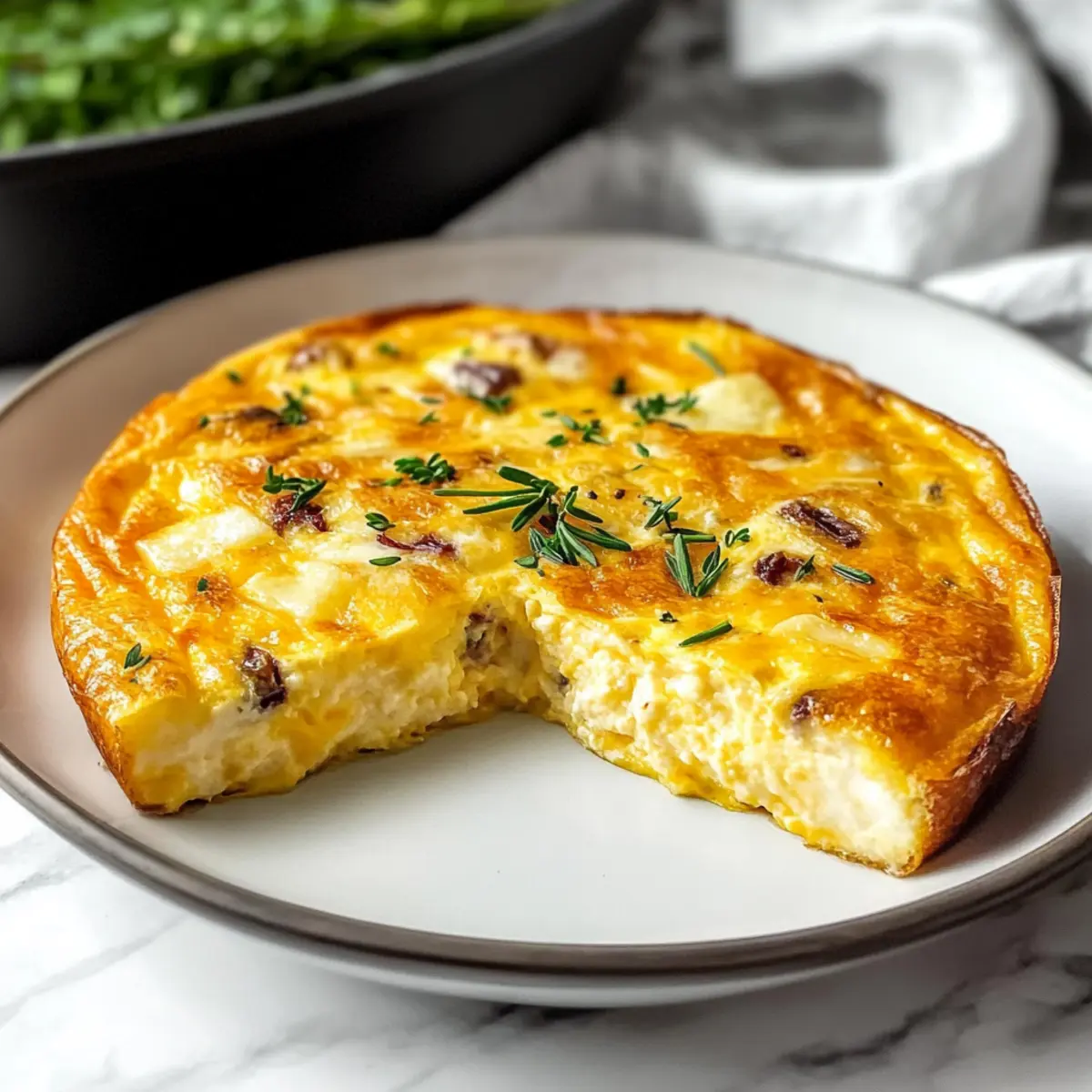Four Cheese Frittata