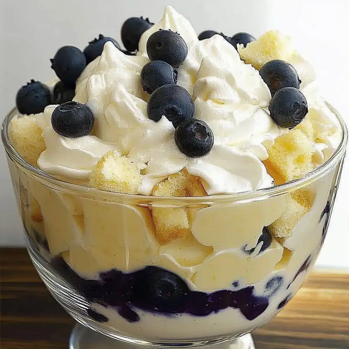 Lemon Blueberry Trifle