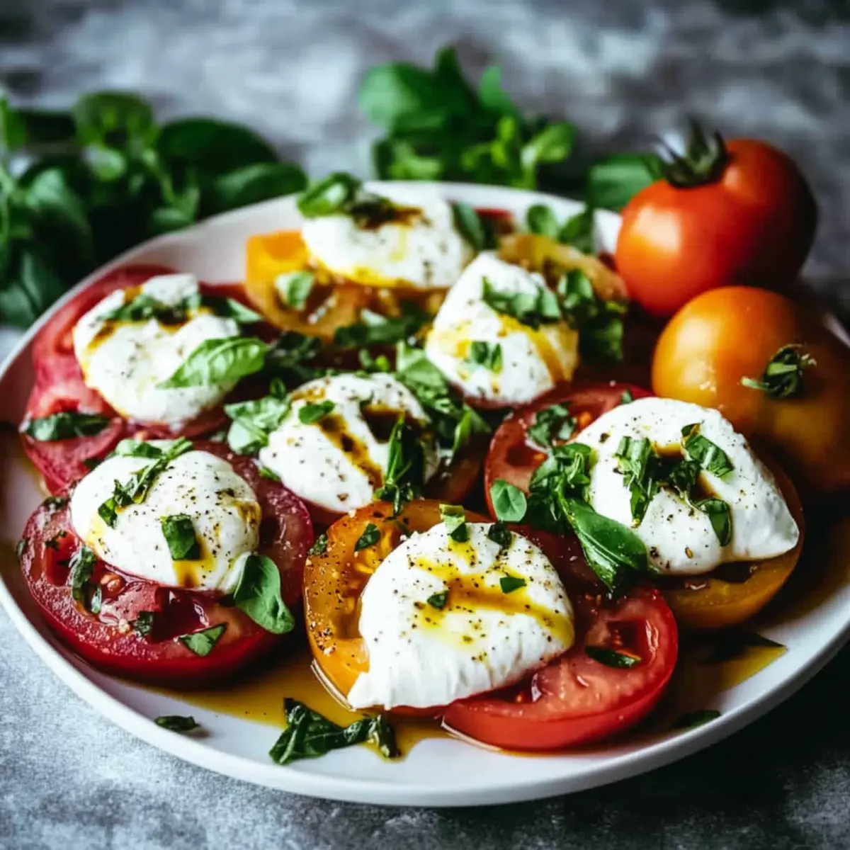Burrata Caprese
