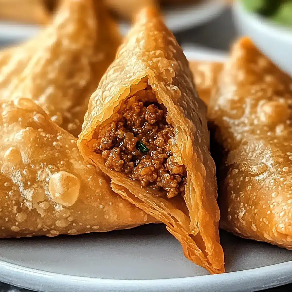 Spiced Meat Sambusas