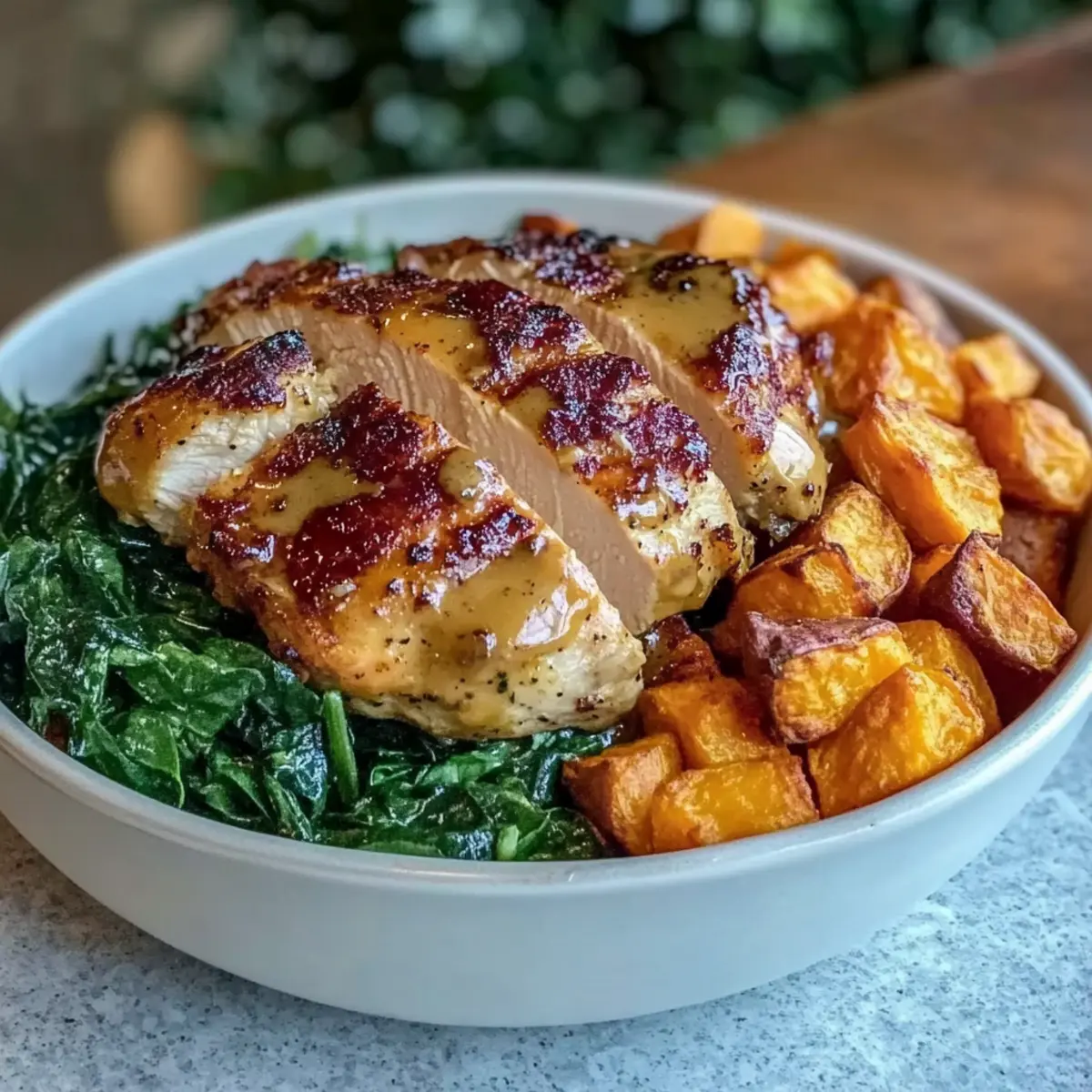 Maple Dijon Chicken Bowl