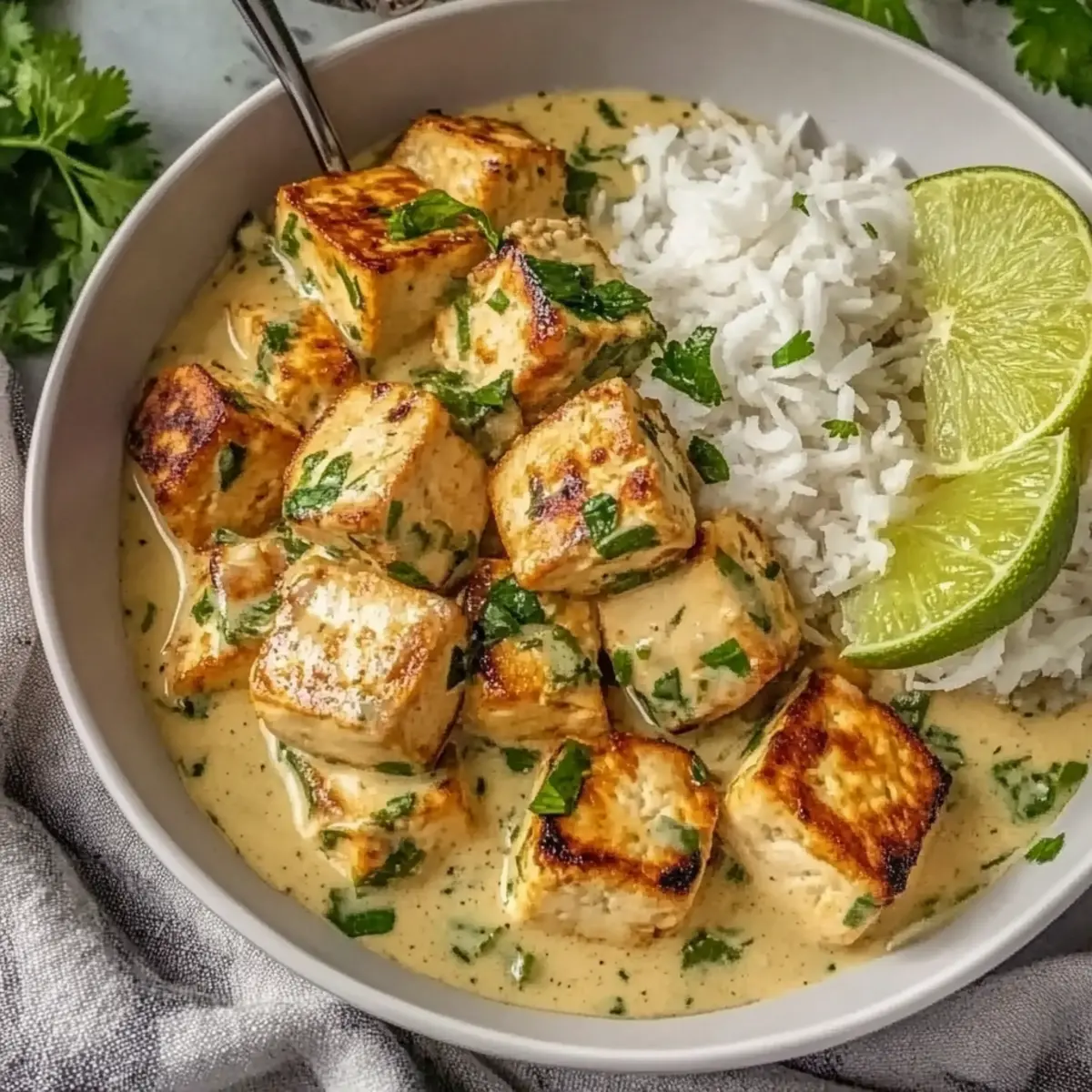 Coconut Lime Tofu