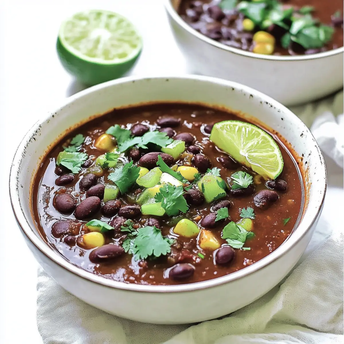 Black Bean Enchilada Soup