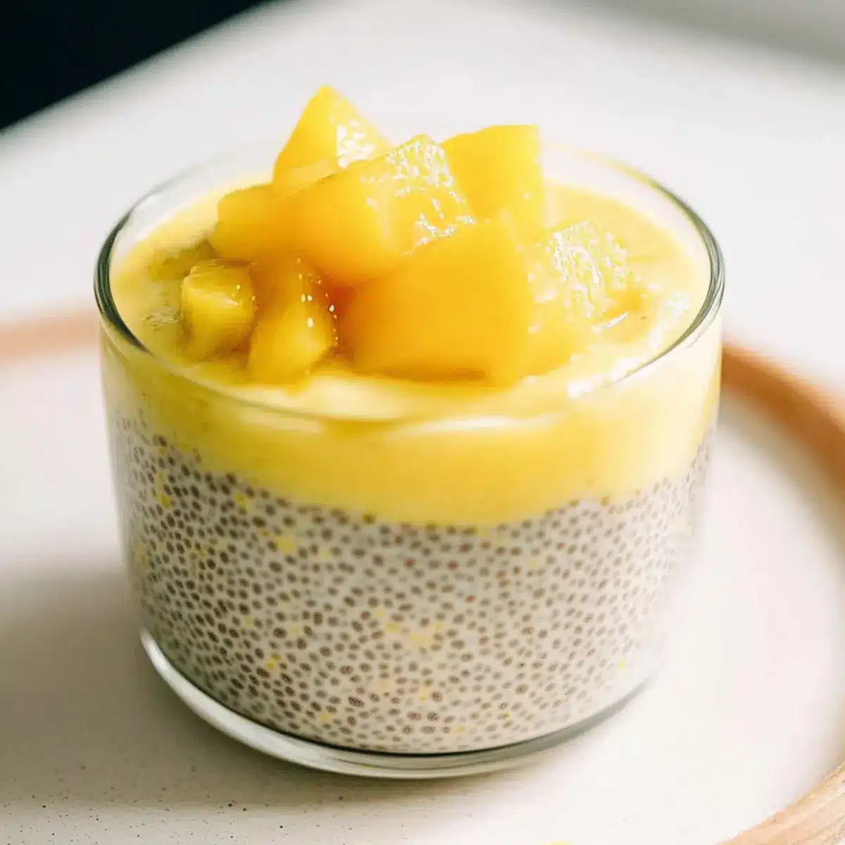 Lemon Curd Chia Pudding