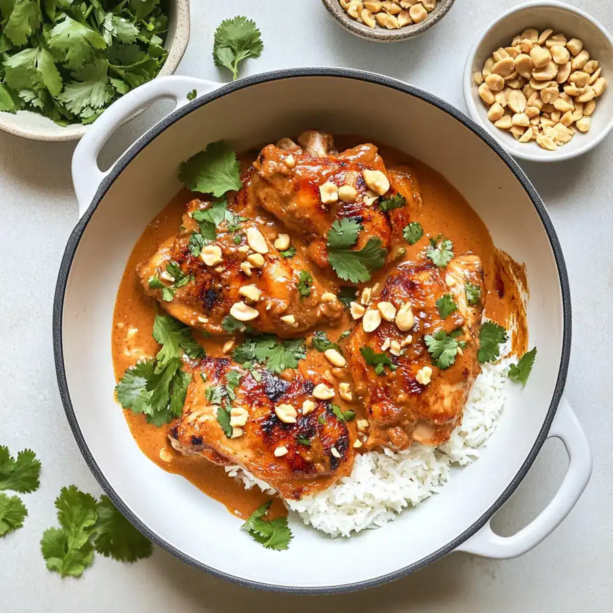 Slow Cooker Satay Chicken