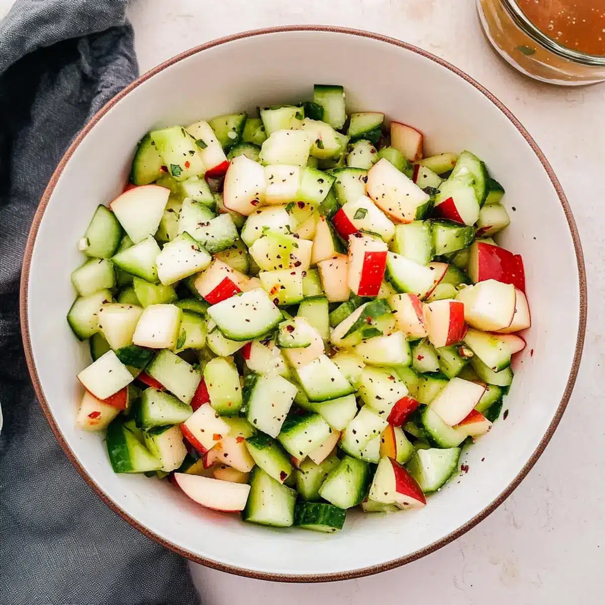 Cucumber Apple Salad